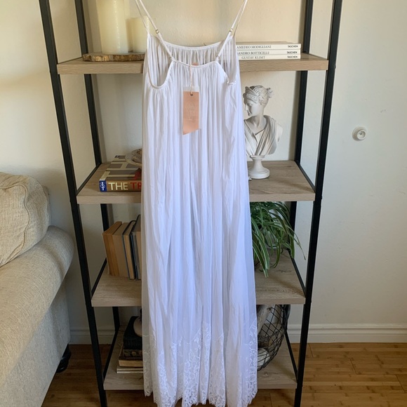 HAH Hot as Hell Mad Maxi Dress White NWT - Picture 8 of 9